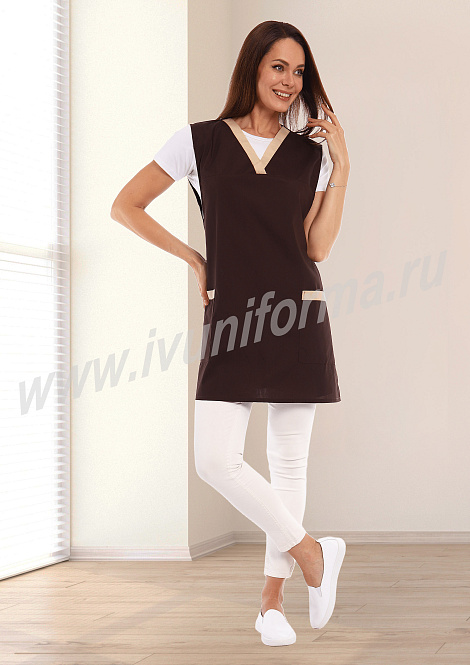 Фартук женский арт. УН-04-169-ТС