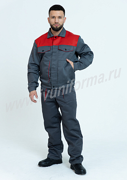 Костюм рабочий мужской арт. Р-02-64-ГР